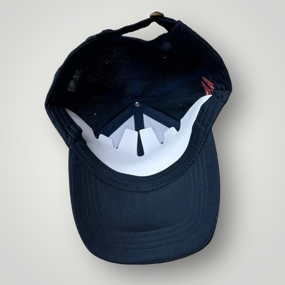 Delta Air Lines Head Gear Baseball hat One size fits most Black Logo New - Picture 3 of 14